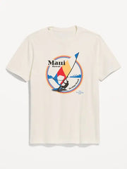 Soft-Washed Crew-Neck Graphic T-Shirt