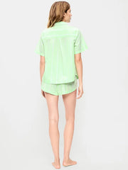 Poplin Pajama Short Set