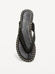 Whipstich Flip-Flops for Women