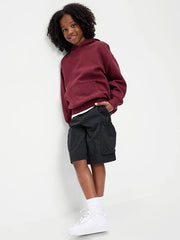 Below Knee Super Baggy Ripstop Cargo Shorts for Boys
