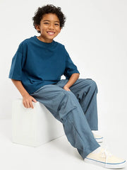 Ultra Baggy Pull-On Cargo Pants for Boys