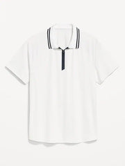 Modern Tech Zip Polo