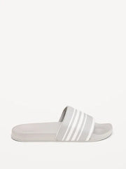 Faux-Leather Slide Sandals for Men (Partially Plant-Based)