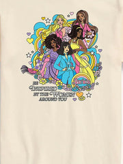 Barbie Inspire Women Short Sleeve Graphic T-Shirt