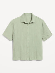 Loose Fit Textured Shirt