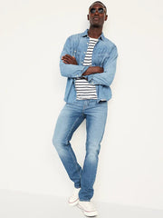 Straight Built-In Flex Jeans