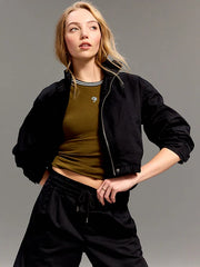 Old Navy x Christopher John Rogers Mock-Neck Bomber Jacket