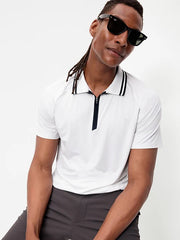 Modern Tech Zip Polo