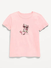 Short-Sleeve Graphic T-Shirt for Girls