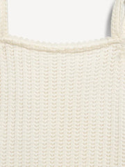 Sleeveless Jacquard Knit Top for Girls