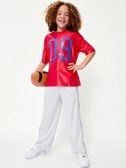 Oversized Graphic Jersey T-Shirt for Boys