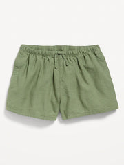 Drawstring Jean Shorts for Girls