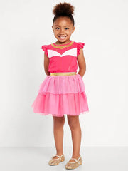 Disney© Princess T-Shirt and Tutu Skirt Set for Toddler Girls