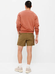 Solid Jogger Shorts -- 5-inch inseam