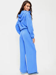 Extra High-Waisted Dynamic Fleece Wide-Leg Sweatpants