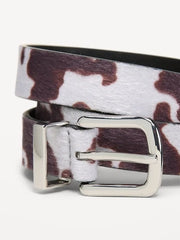 Classic Pony Hair Belt