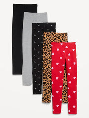 Leggings 5-Pack for Girls