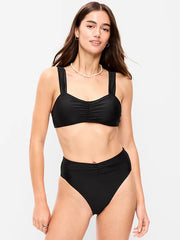 Cinched Swim Top