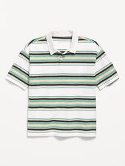 Oversized Striped Polo Shirt for Boys