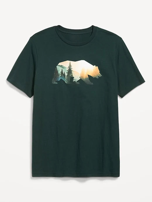 Logo-Graphic Crew-Neck T-Shirt