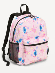 Disney© Stitch and Angel Canvas Backpack for Girls