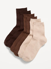 Quarter Crew Socks 3-Pack for Women