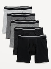 Soft-Washed Boxer-Brief 5-Pack -- 6.25-inch inseam