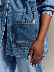 Old Navy x Christopher John Rogers Chore Utility Jean Jacket