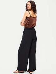 High-Waisted Wide-Leg Trouser