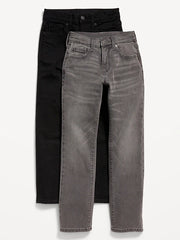 Straight-Leg Built-In Flex Jeans 2-Pack for Boys