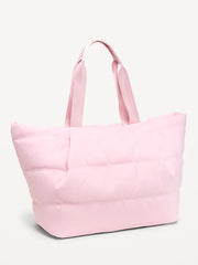 Large Active Puffer Tote Bag