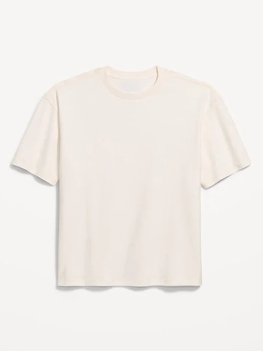 Oversized Heavyweight Garment-Washed T-Shirt