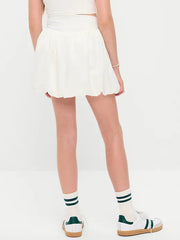 High-Waisted PowerSoft Bubble Skort for Girls