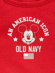 Old Navy x Disney Mickey Mouse Ribbed Tank Top for Toddler Girls