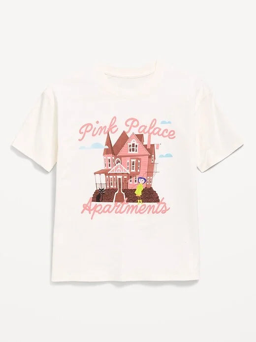 Coraline™ Oversized Graphic T-Shirt for Girls