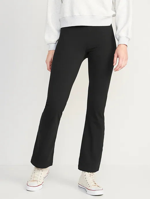 High-Waisted Fashion Flare Leggings