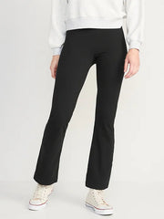 High-Waisted Fashion Flare Leggings