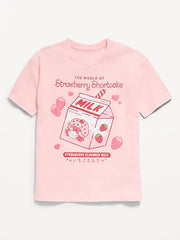 Strawberry Shortcake™ Oversized Graphic T-Shirt for Girls