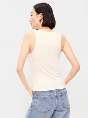 Lace-Up Tank Top