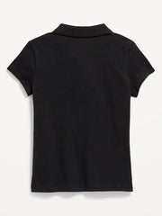 Uniform Pique Polo Shirt for Girls
