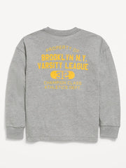 Oversized Long-Sleeve Graphic T-Shirt for Boys