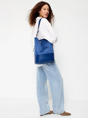 Large Preppy Bucket Bag