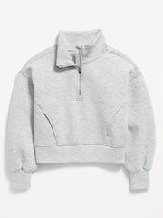 Bounce Fleece Half-Zip Pullover Sweatshirt for Girls
