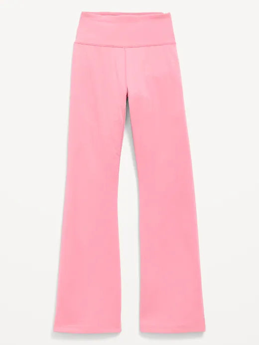 High-Waisted StudioSmooth Flared Leggings for Girls