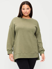 SoComfy Relaxed Tunic Sweatshirt