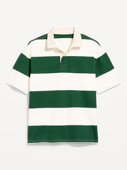 Striped Rugby Polo